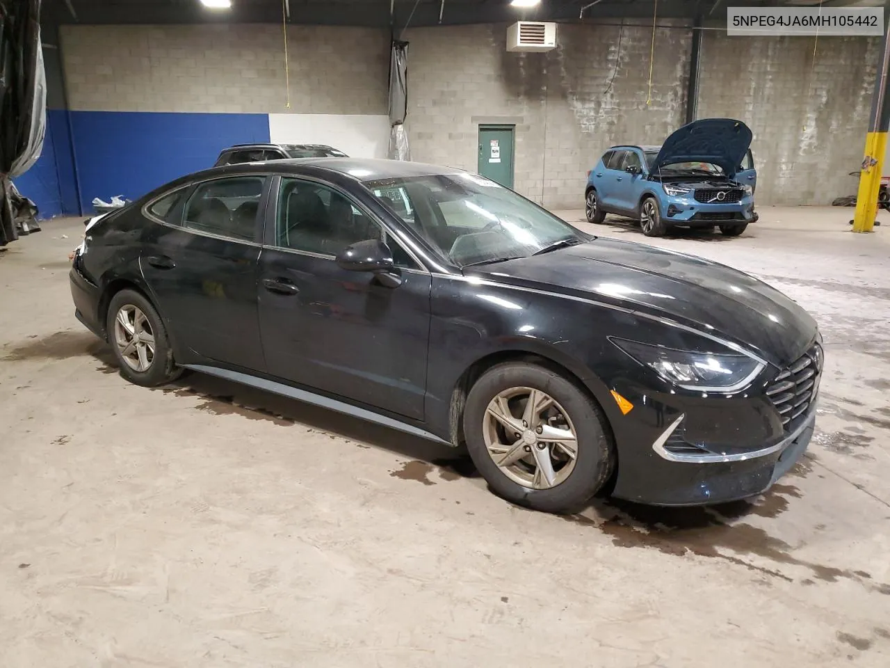 2021 Hyundai Sonata Se VIN: 5NPEG4JA6MH105442 Lot: 71504894