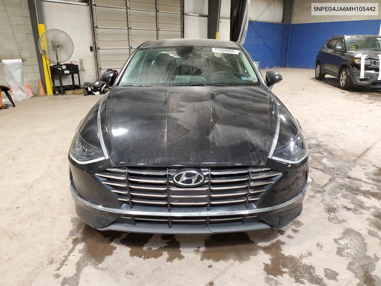 2021 Hyundai Sonata Se VIN: 5NPEG4JA6MH105442 Lot: 71504894