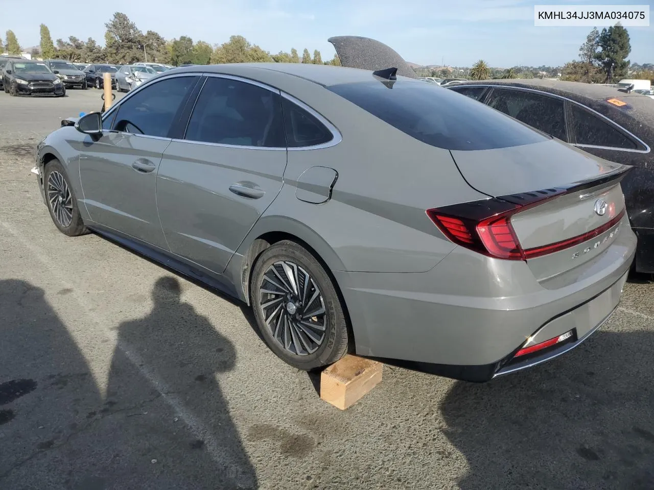 KMHL34JJ3MA034075 2021 Hyundai Sonata Hybrid