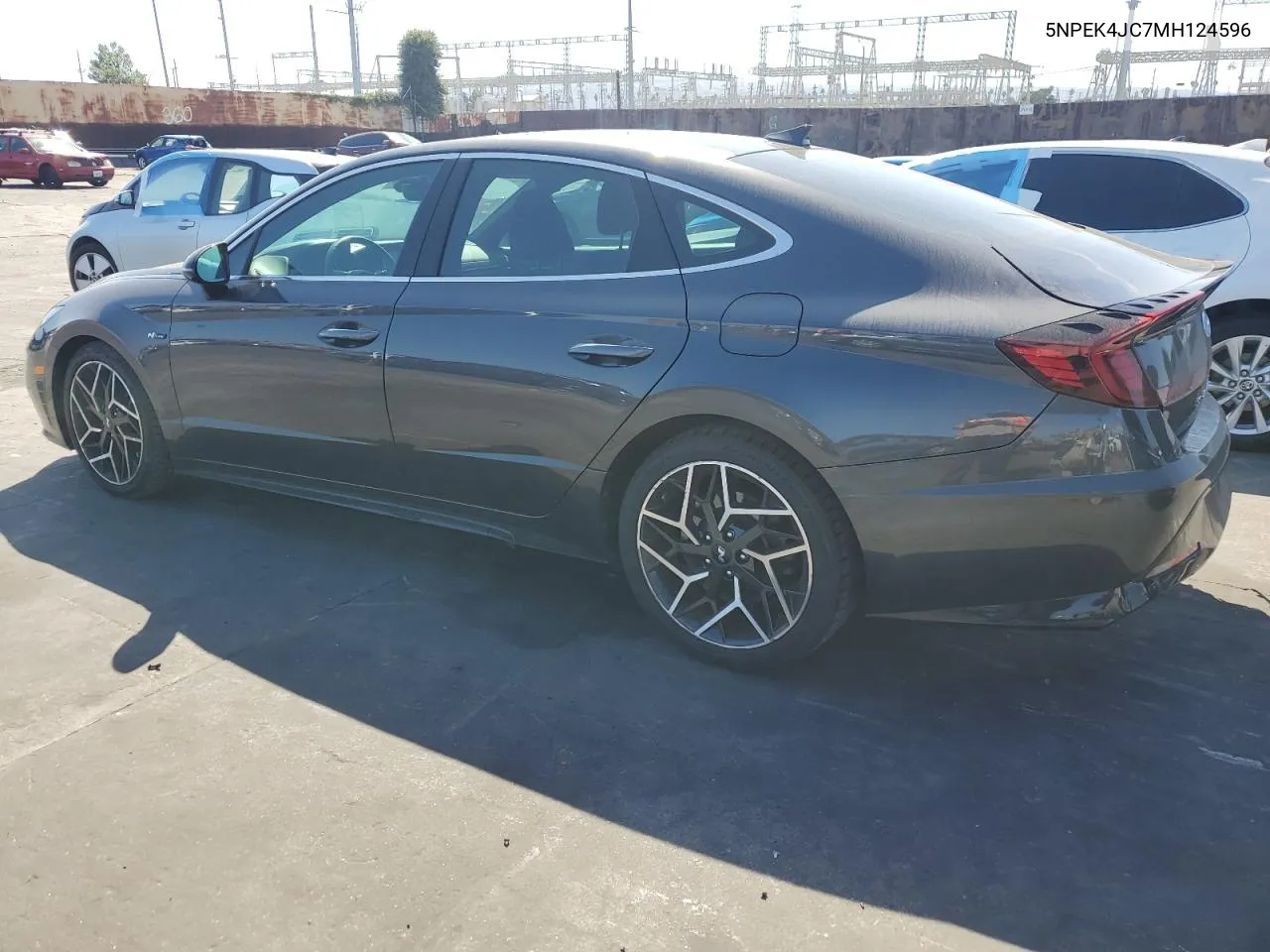 2021 Hyundai Sonata N Line VIN: 5NPEK4JC7MH124596 Lot: 71878574