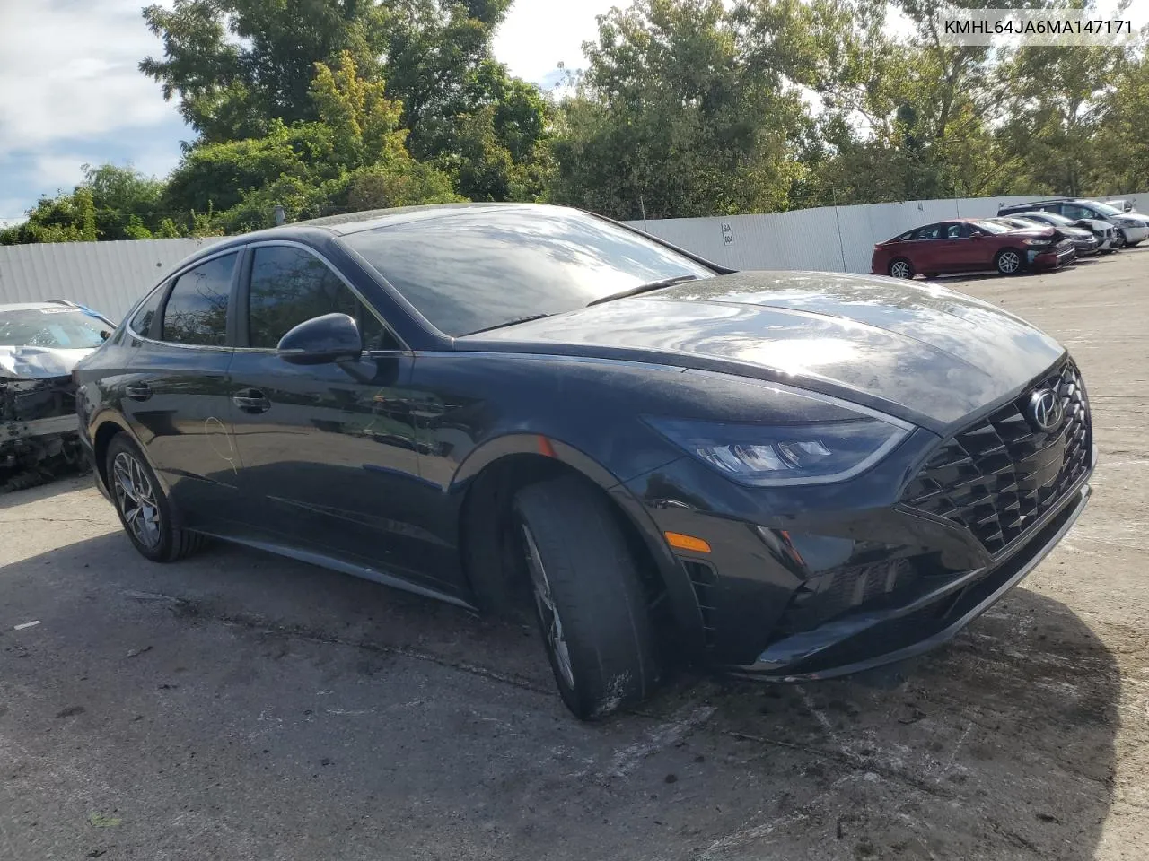 2021 Hyundai Sonata Sel VIN: KMHL64JA6MA147171 Lot: 71897044