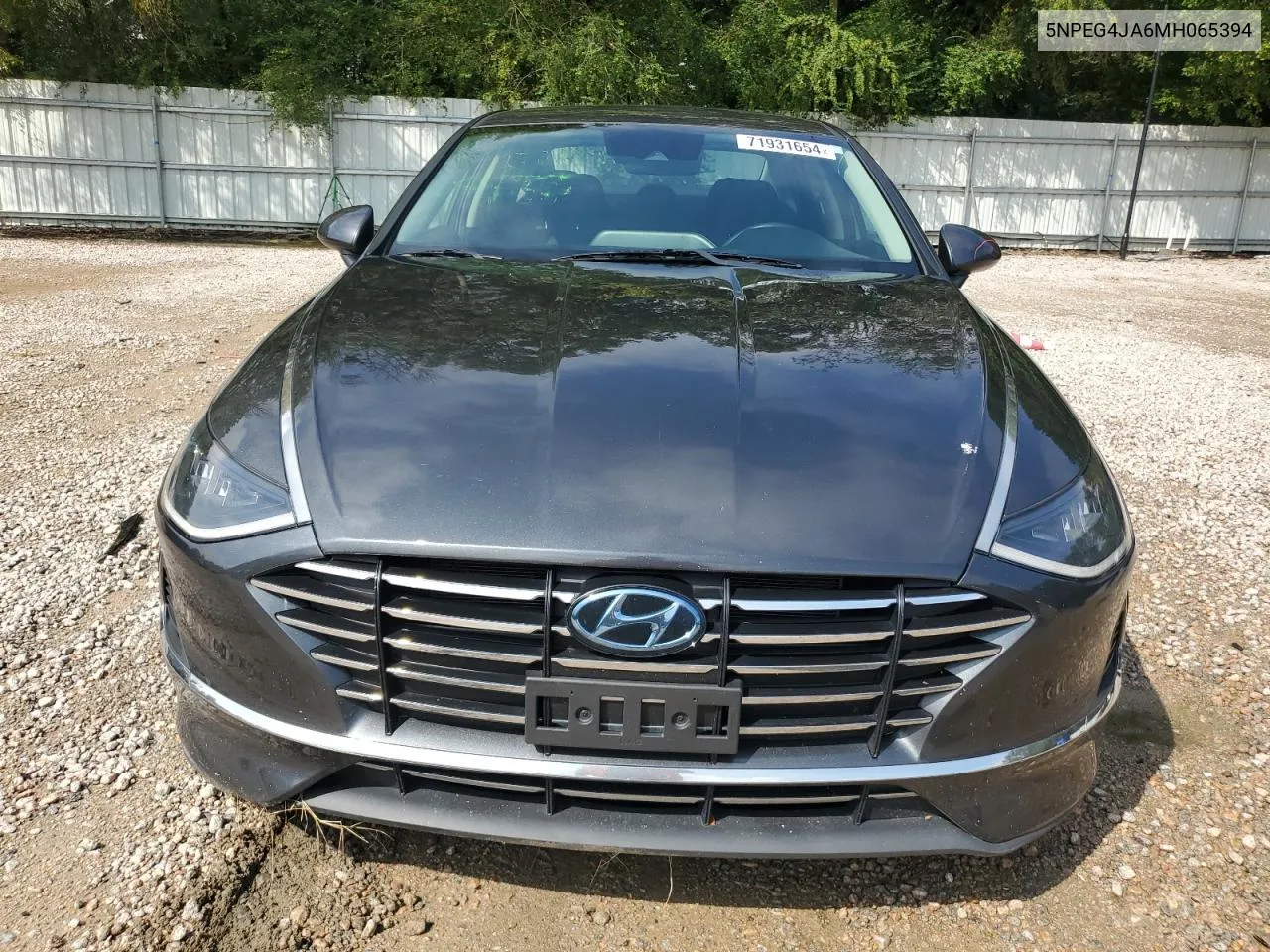 2021 Hyundai Sonata Se VIN: 5NPEG4JA6MH065394 Lot: 71931654