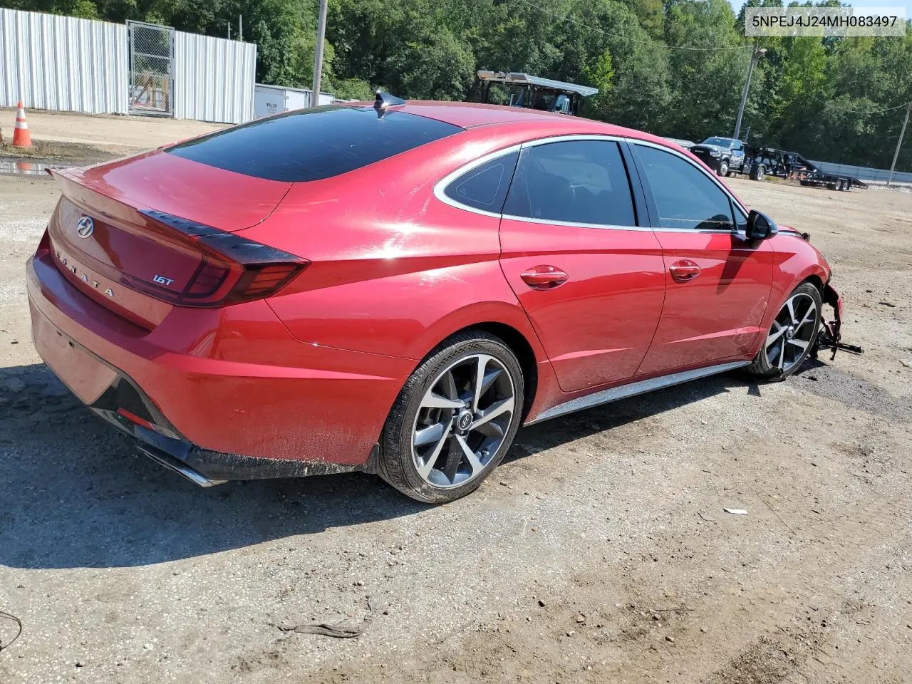 5NPEJ4J24MH083497 2021 Hyundai Sonata Sel Plus