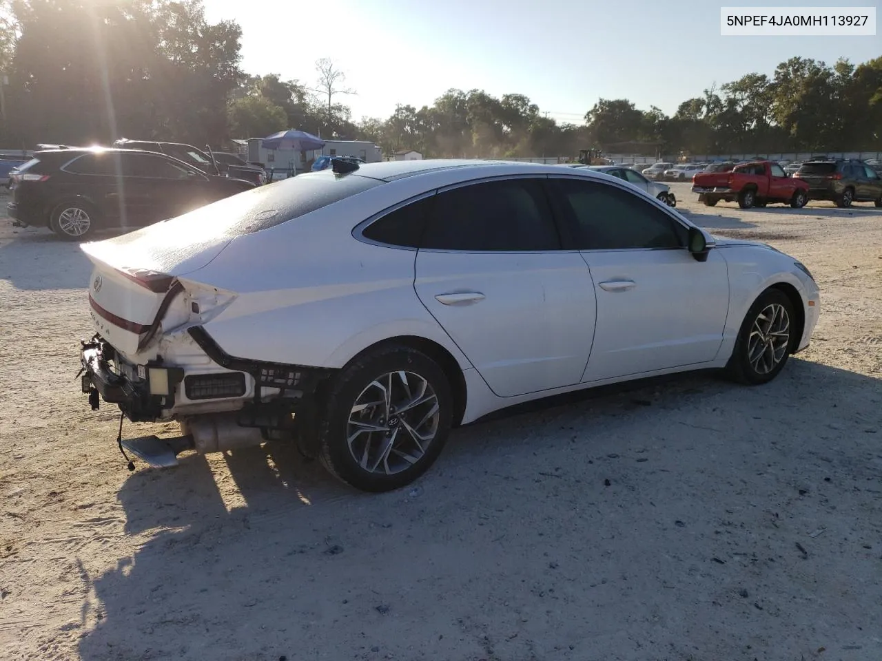 2021 Hyundai Sonata Sel VIN: 5NPEF4JA0MH113927 Lot: 72323834