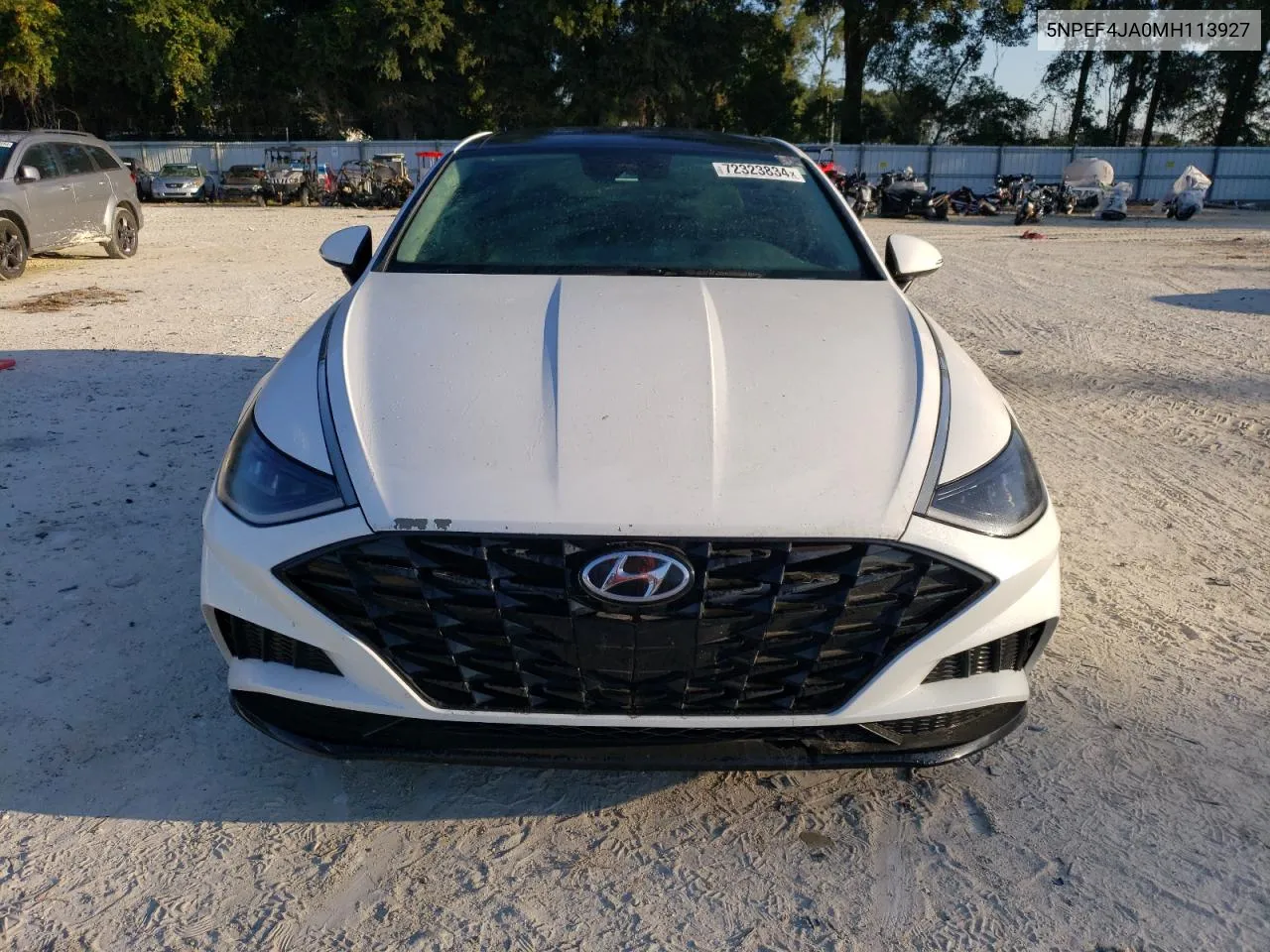 2021 Hyundai Sonata Sel VIN: 5NPEF4JA0MH113927 Lot: 72323834