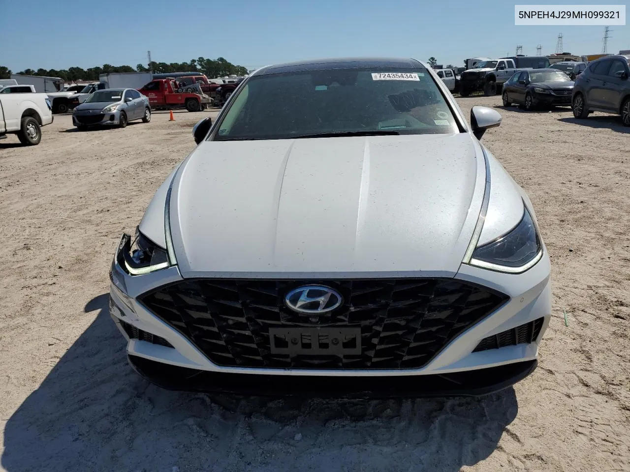 2021 Hyundai Sonata Limited VIN: 5NPEH4J29MH099321 Lot: 72435434