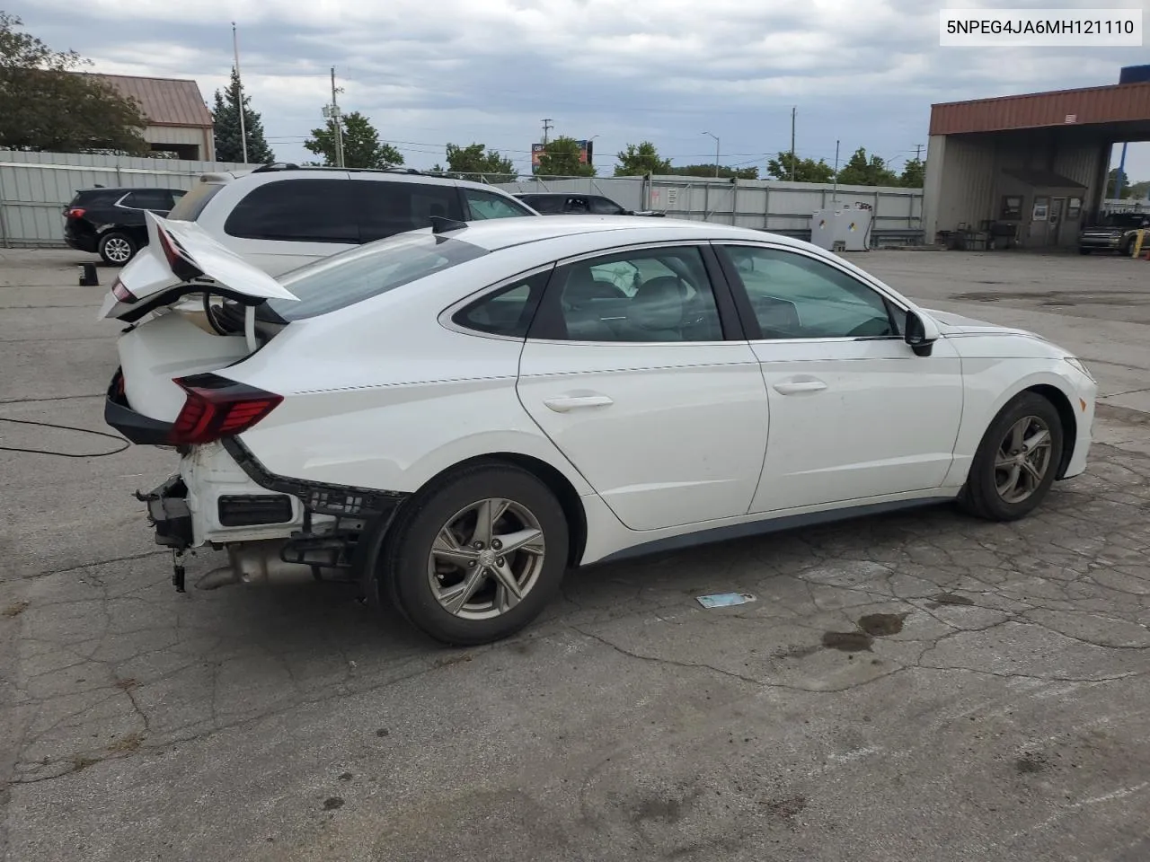 2021 Hyundai Sonata Se VIN: 5NPEG4JA6MH121110 Lot: 72436024