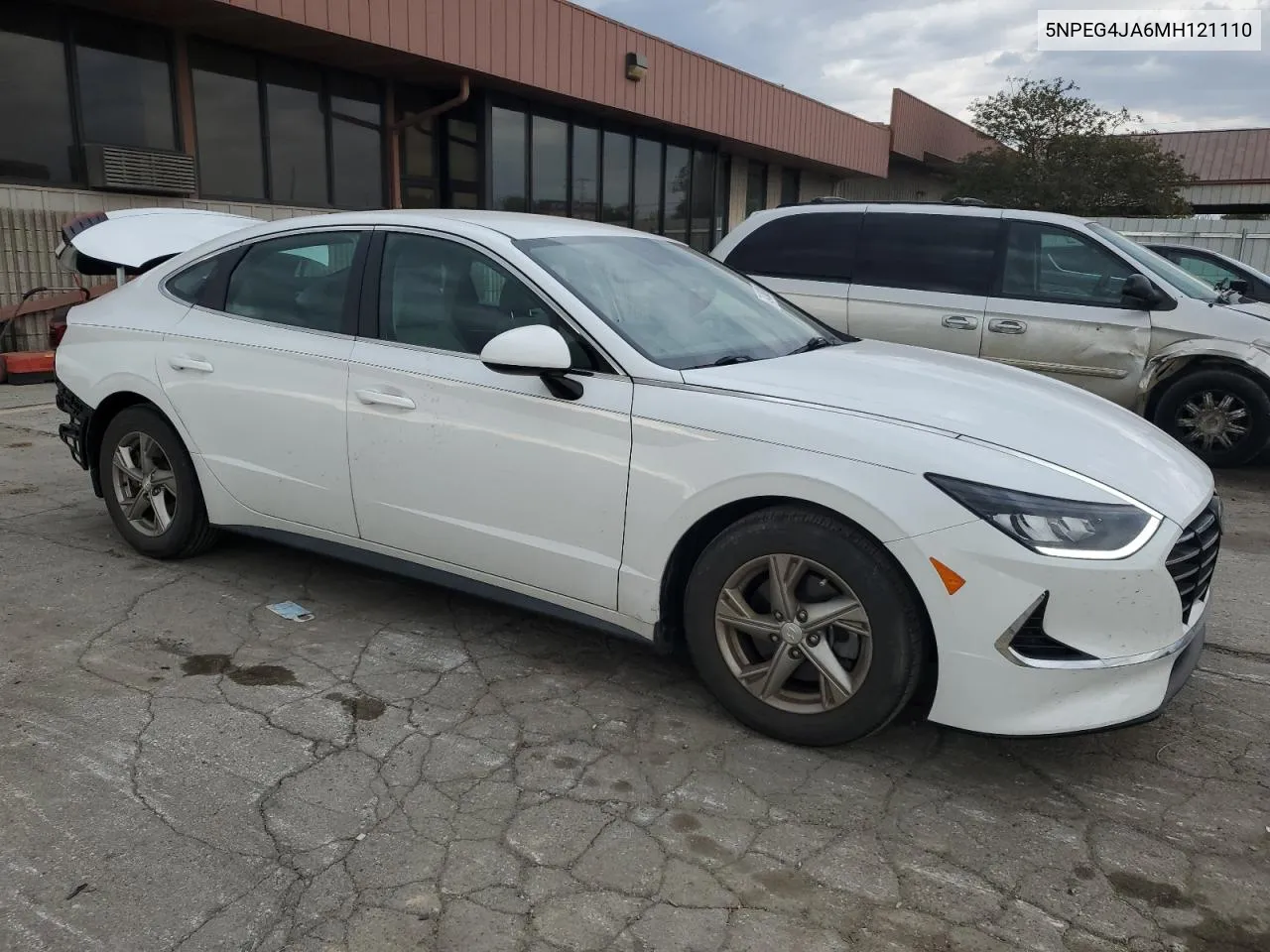 2021 Hyundai Sonata Se VIN: 5NPEG4JA6MH121110 Lot: 72436024