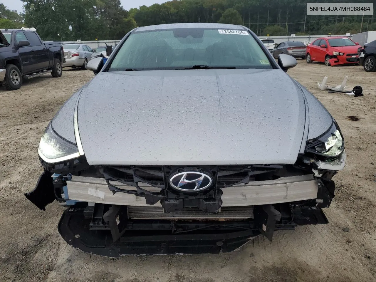 2021 Hyundai Sonata Sel VIN: 5NPEL4JA7MH088484 Lot: 72548764