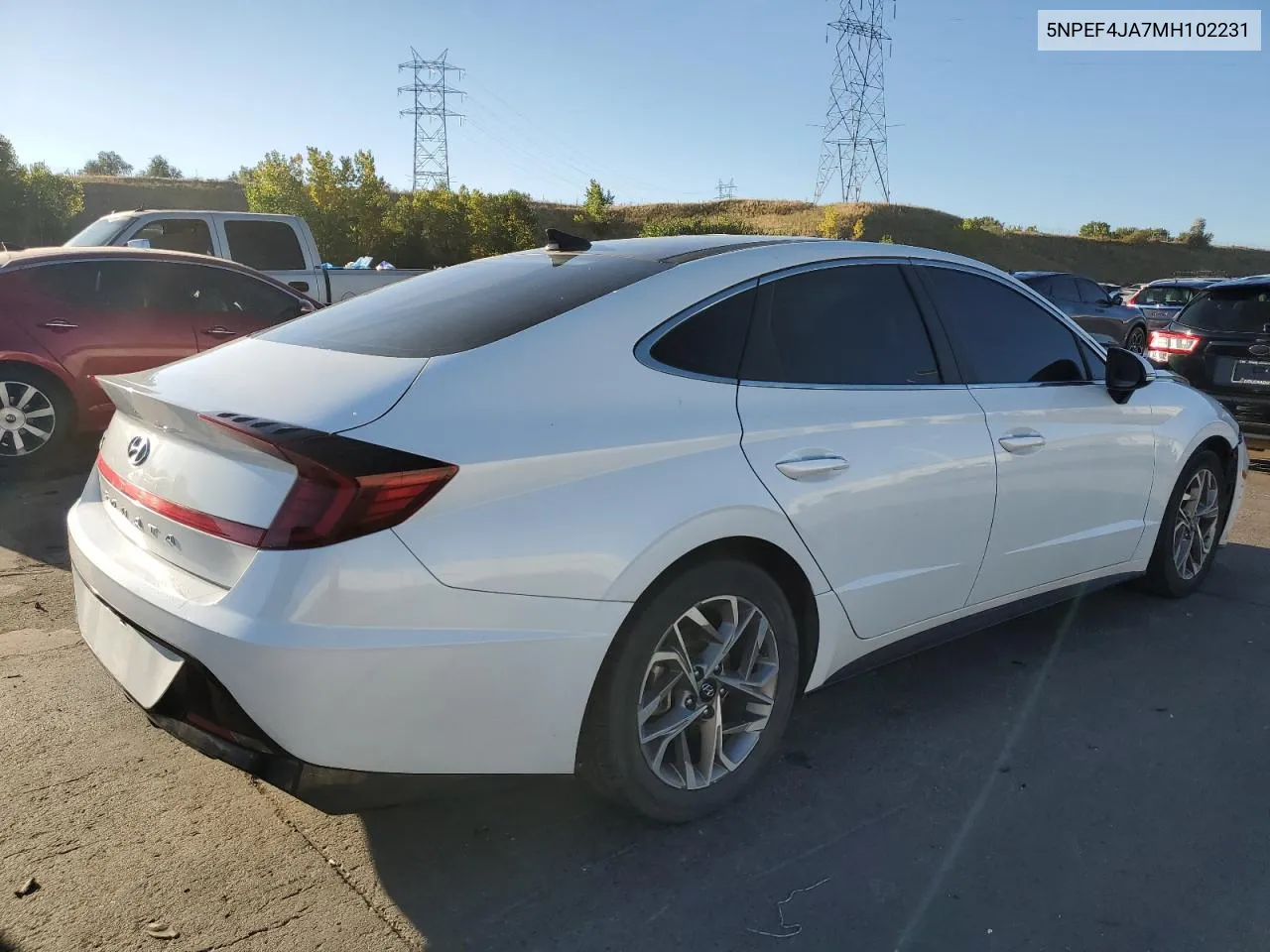 5NPEF4JA7MH102231 2021 Hyundai Sonata Sel