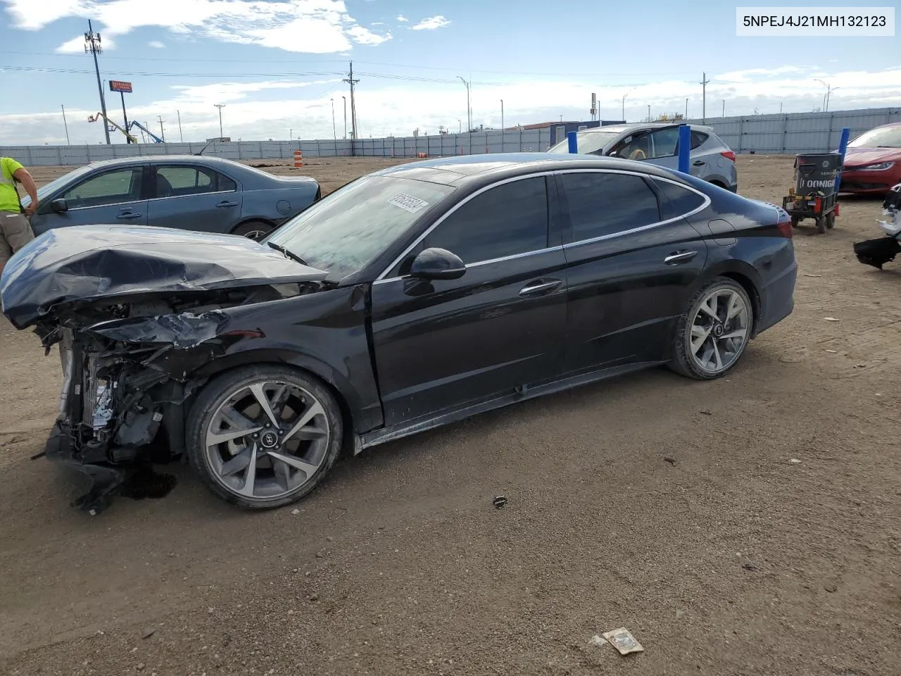 2021 Hyundai Sonata Sel Plus VIN: 5NPEJ4J21MH132123 Lot: 72625524