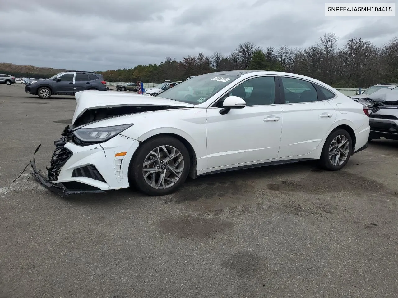 2021 Hyundai Sonata Sel VIN: 5NPEF4JA5MH104415 Lot: 72636864