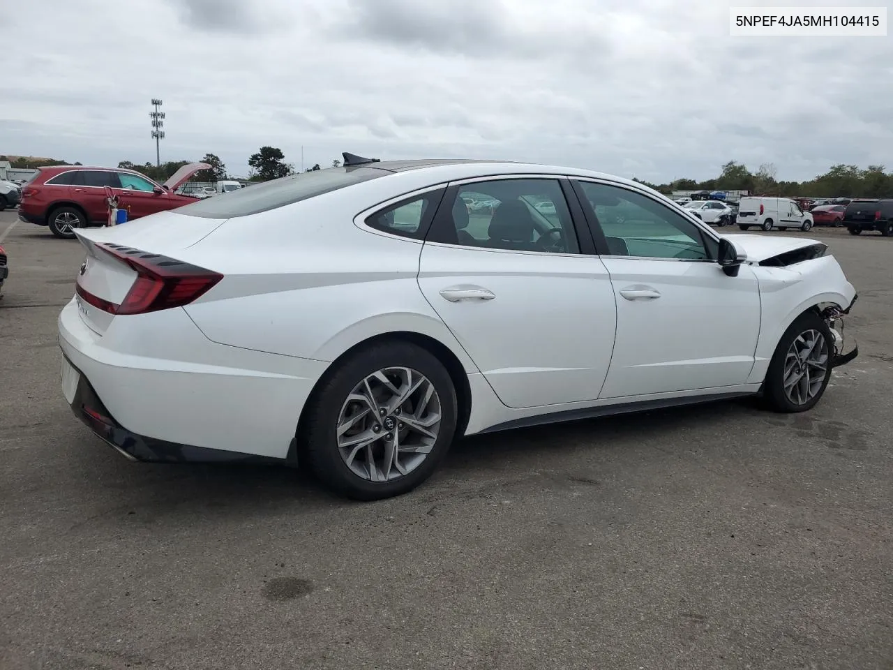 2021 Hyundai Sonata Sel VIN: 5NPEF4JA5MH104415 Lot: 72636864