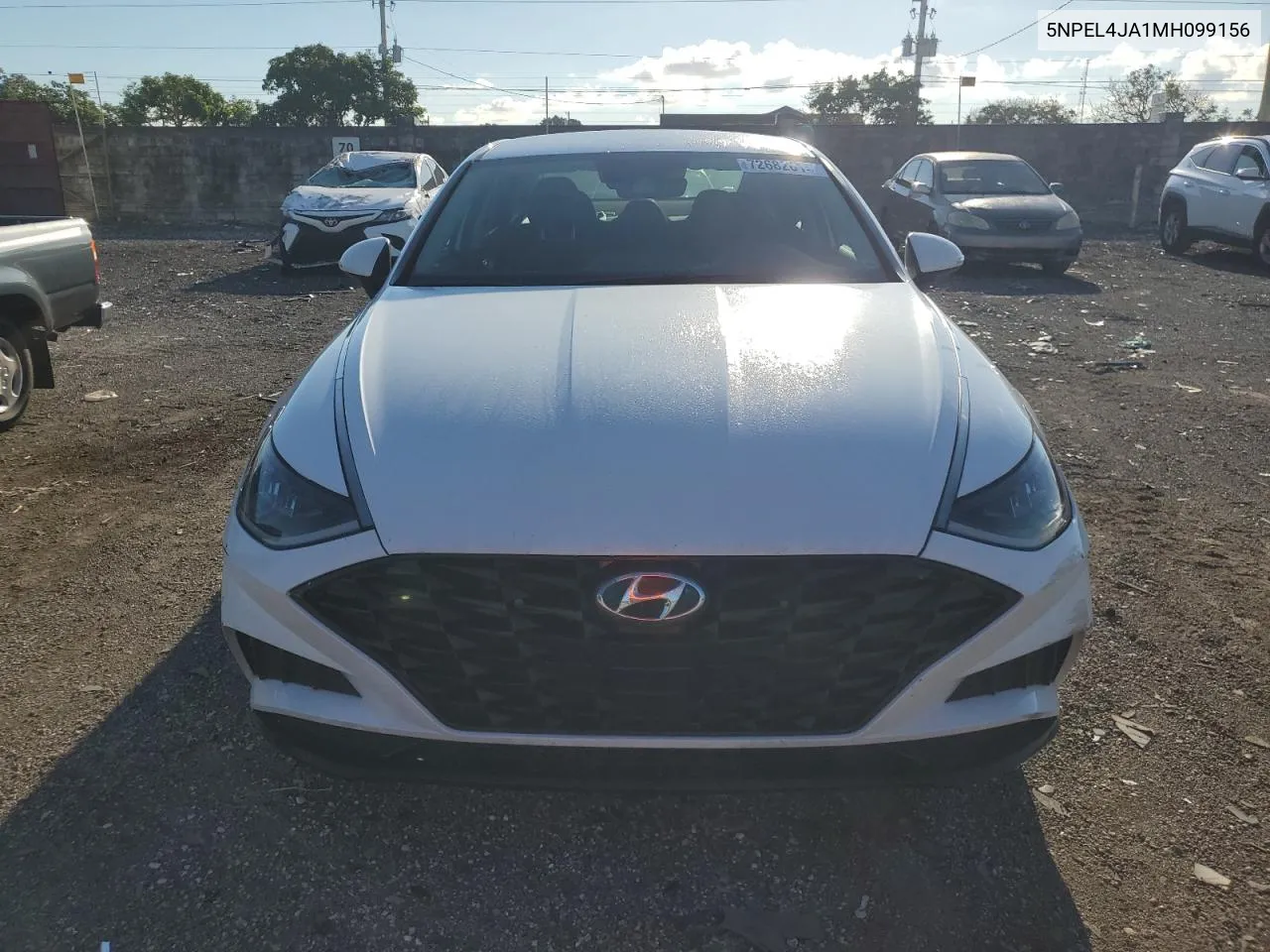 2021 Hyundai Sonata Sel VIN: 5NPEL4JA1MH099156 Lot: 72682014