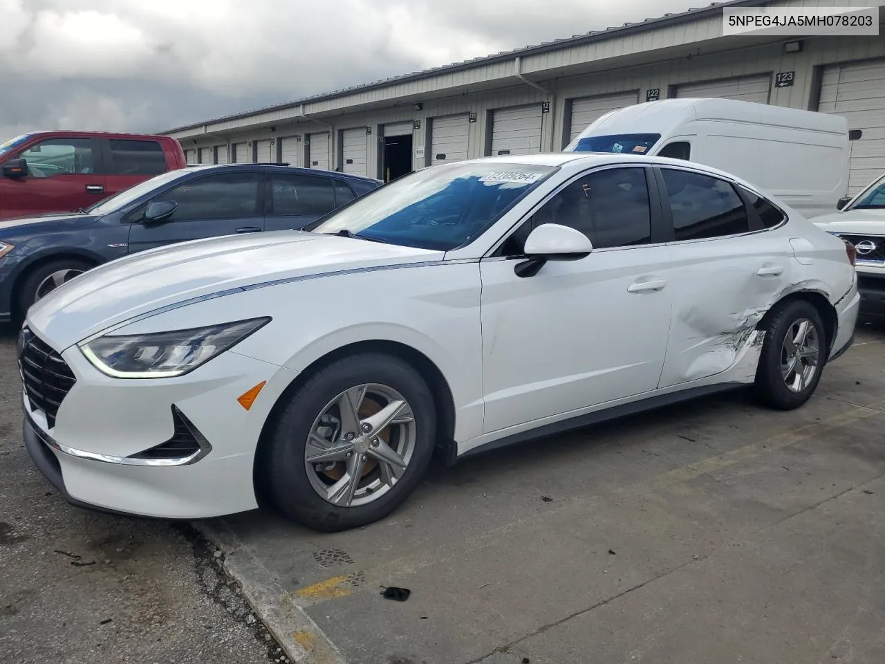 2021 Hyundai Sonata Se VIN: 5NPEG4JA5MH078203 Lot: 72709264