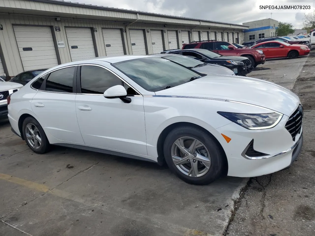 2021 Hyundai Sonata Se VIN: 5NPEG4JA5MH078203 Lot: 72709264