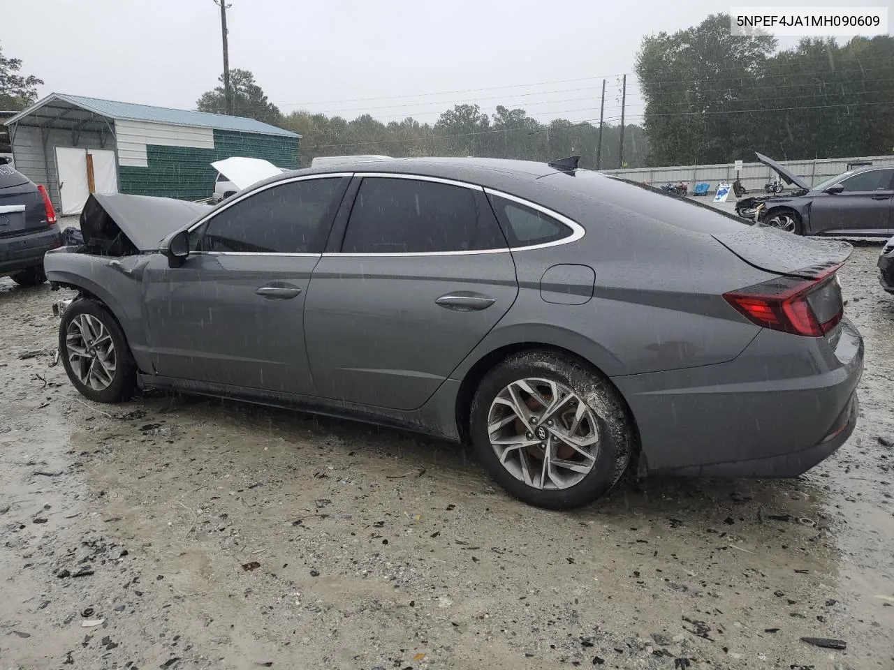 2021 Hyundai Sonata Sel VIN: 5NPEF4JA1MH090609 Lot: 72831514