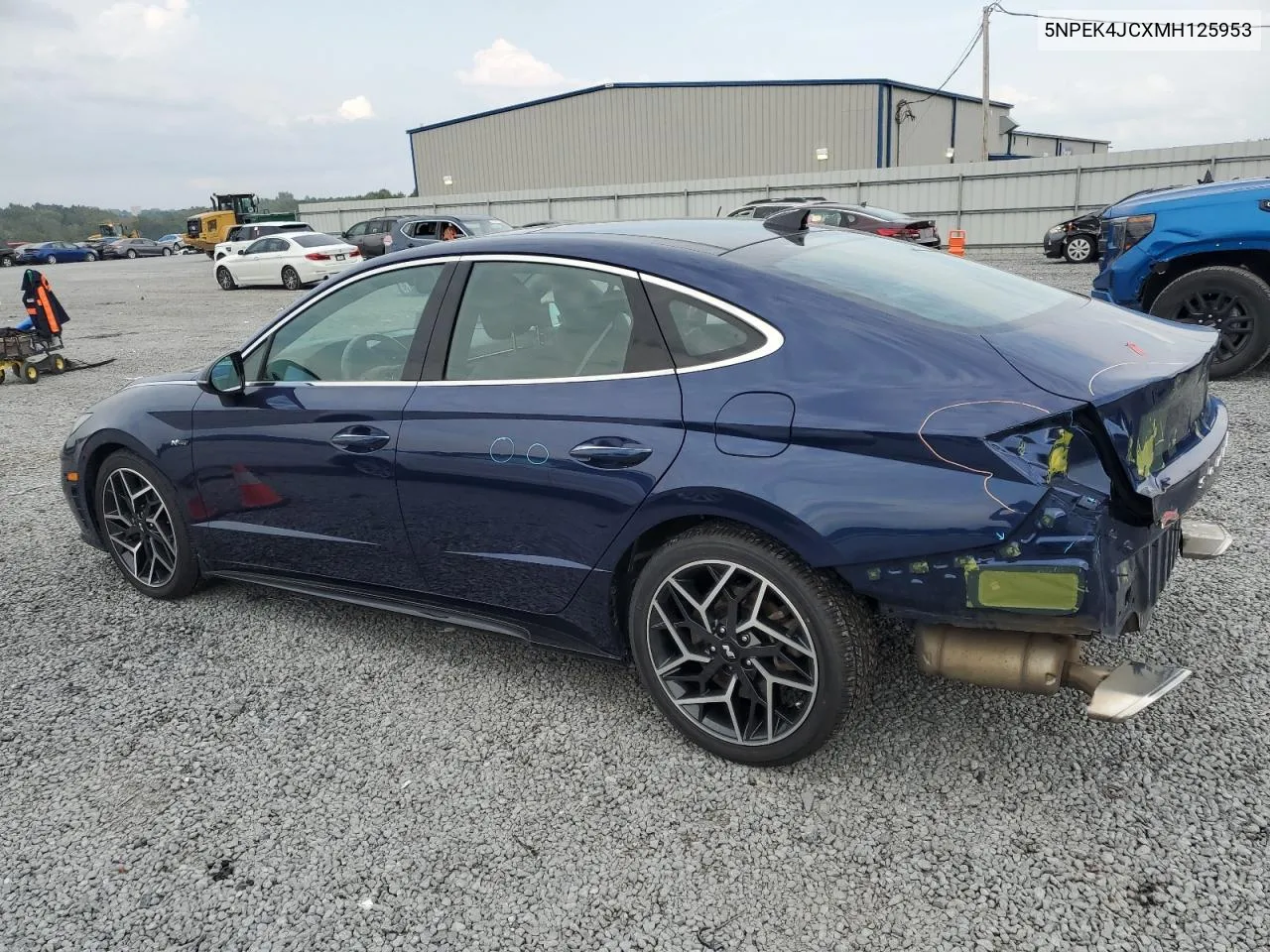 5NPEK4JCXMH125953 2021 Hyundai Sonata N Line