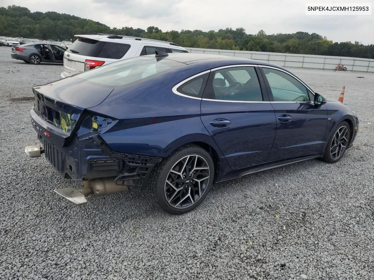 5NPEK4JCXMH125953 2021 Hyundai Sonata N Line