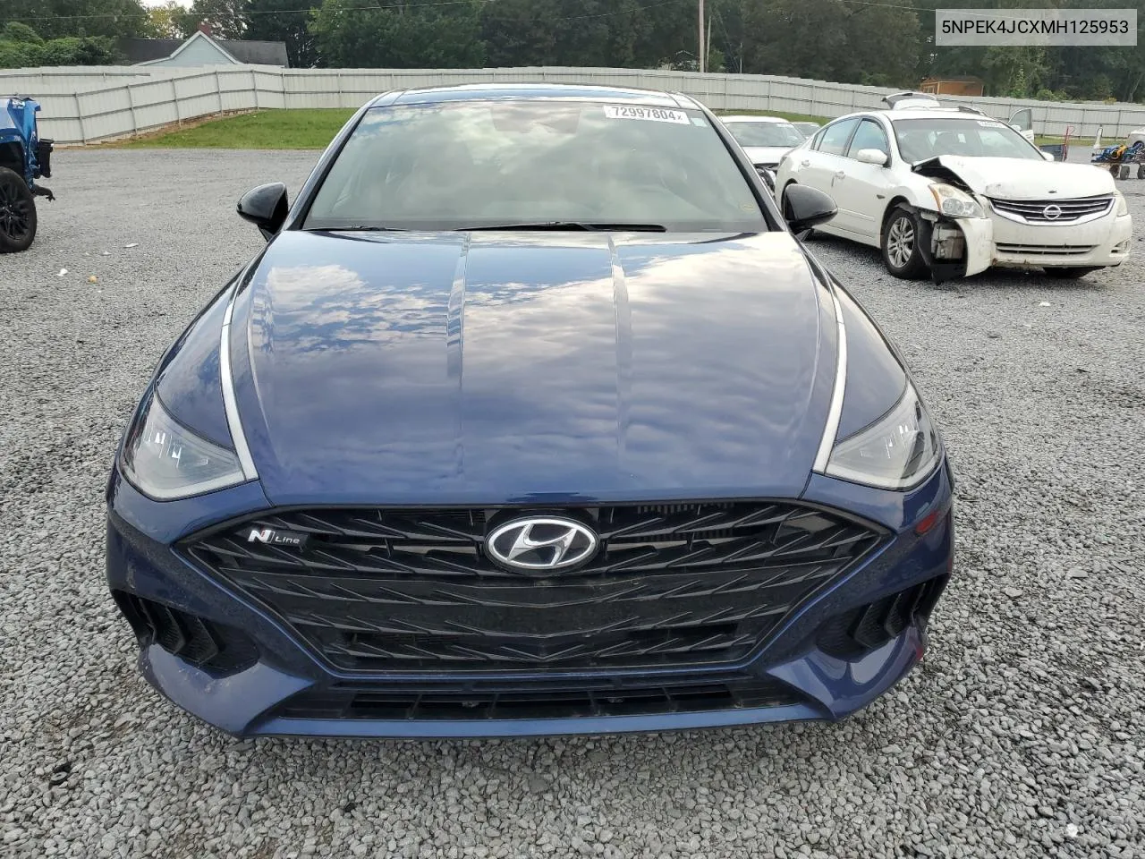 2021 Hyundai Sonata N Line VIN: 5NPEK4JCXMH125953 Lot: 72997804