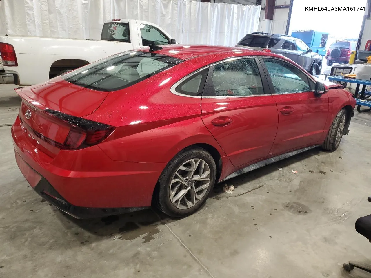 2021 Hyundai Sonata Sel VIN: KMHL64JA3MA161741 Lot: 73078114