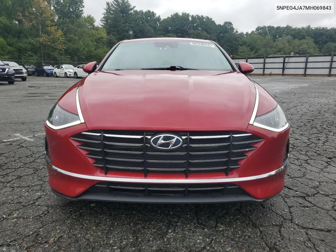 2021 Hyundai Sonata Se VIN: 5NPEG4JA7MH069843 Lot: 73221544