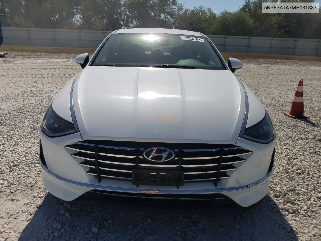 2021 Hyundai Sonata Se VIN: 5NPEG4JA7MH131337 Lot: 73238764