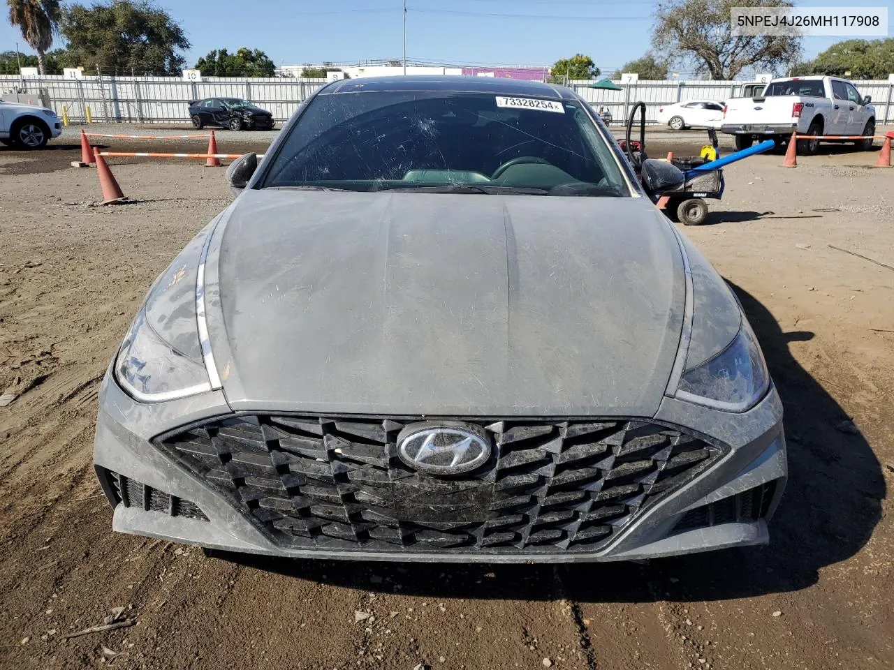 2021 Hyundai Sonata Sel Plus VIN: 5NPEJ4J26MH117908 Lot: 73328254