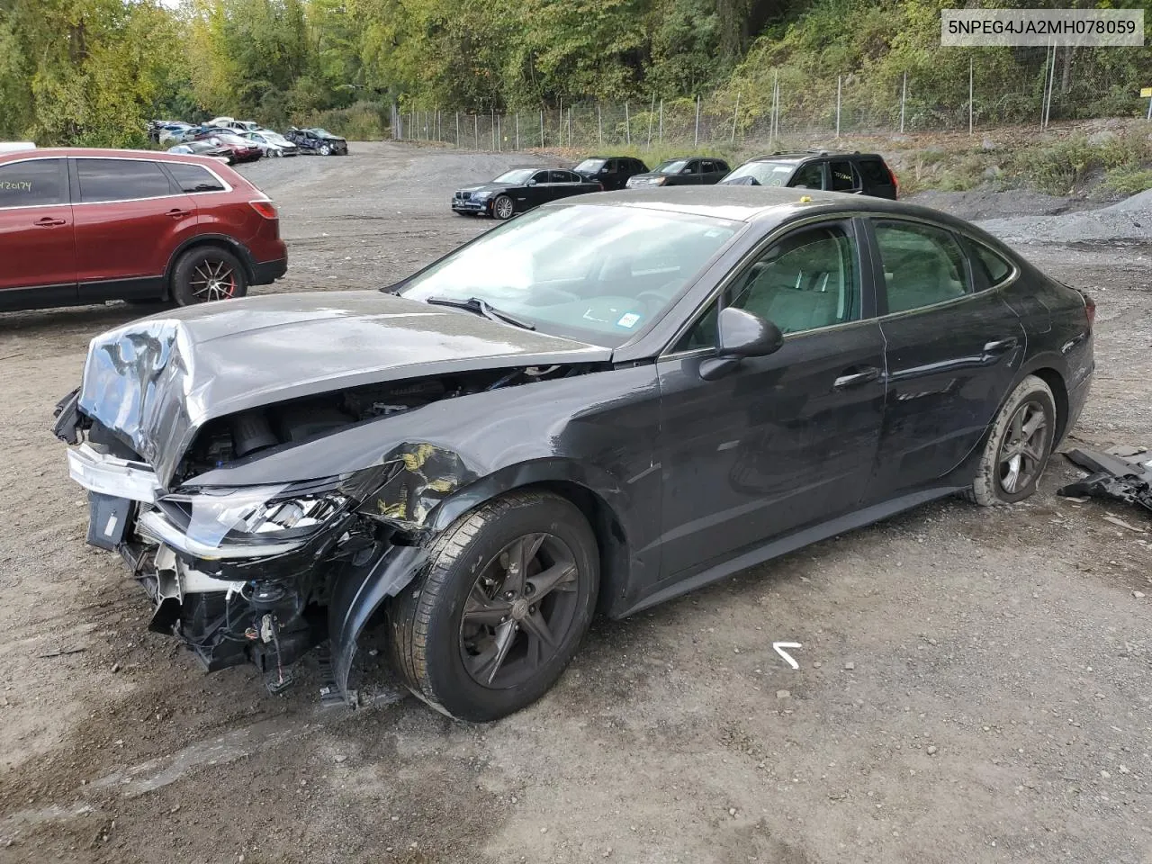 2021 Hyundai Sonata Se VIN: 5NPEG4JA2MH078059 Lot: 73538894