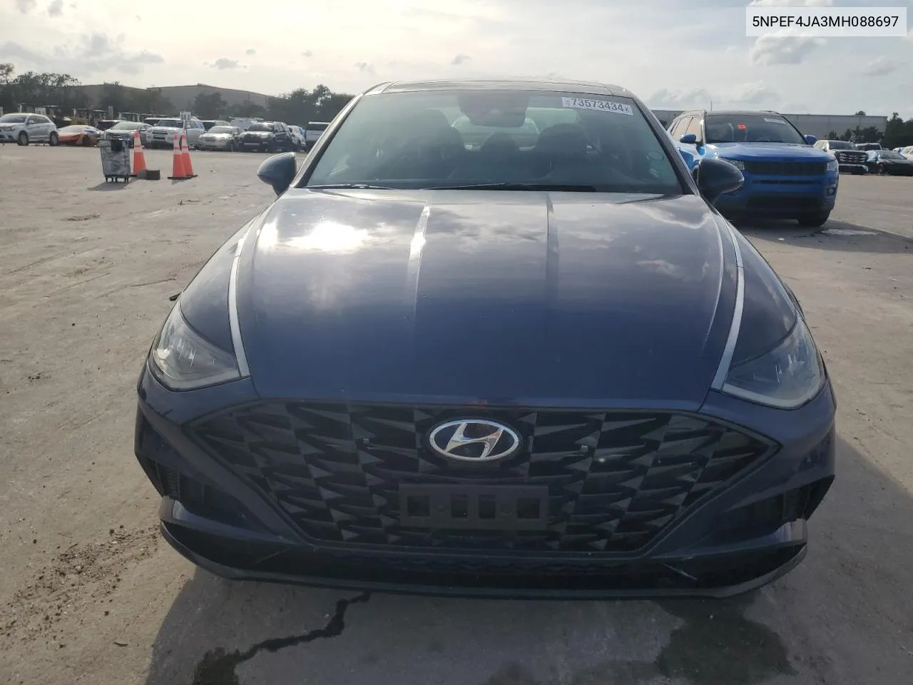 2021 Hyundai Sonata Sel VIN: 5NPEF4JA3MH088697 Lot: 73573434