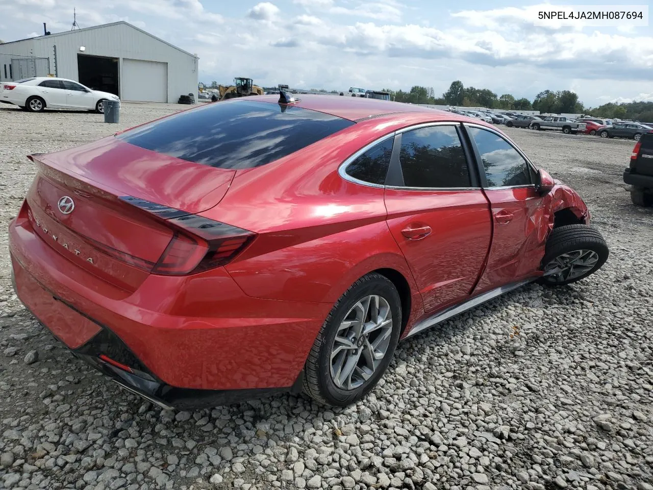 5NPEL4JA2MH087694 2021 Hyundai Sonata Sel