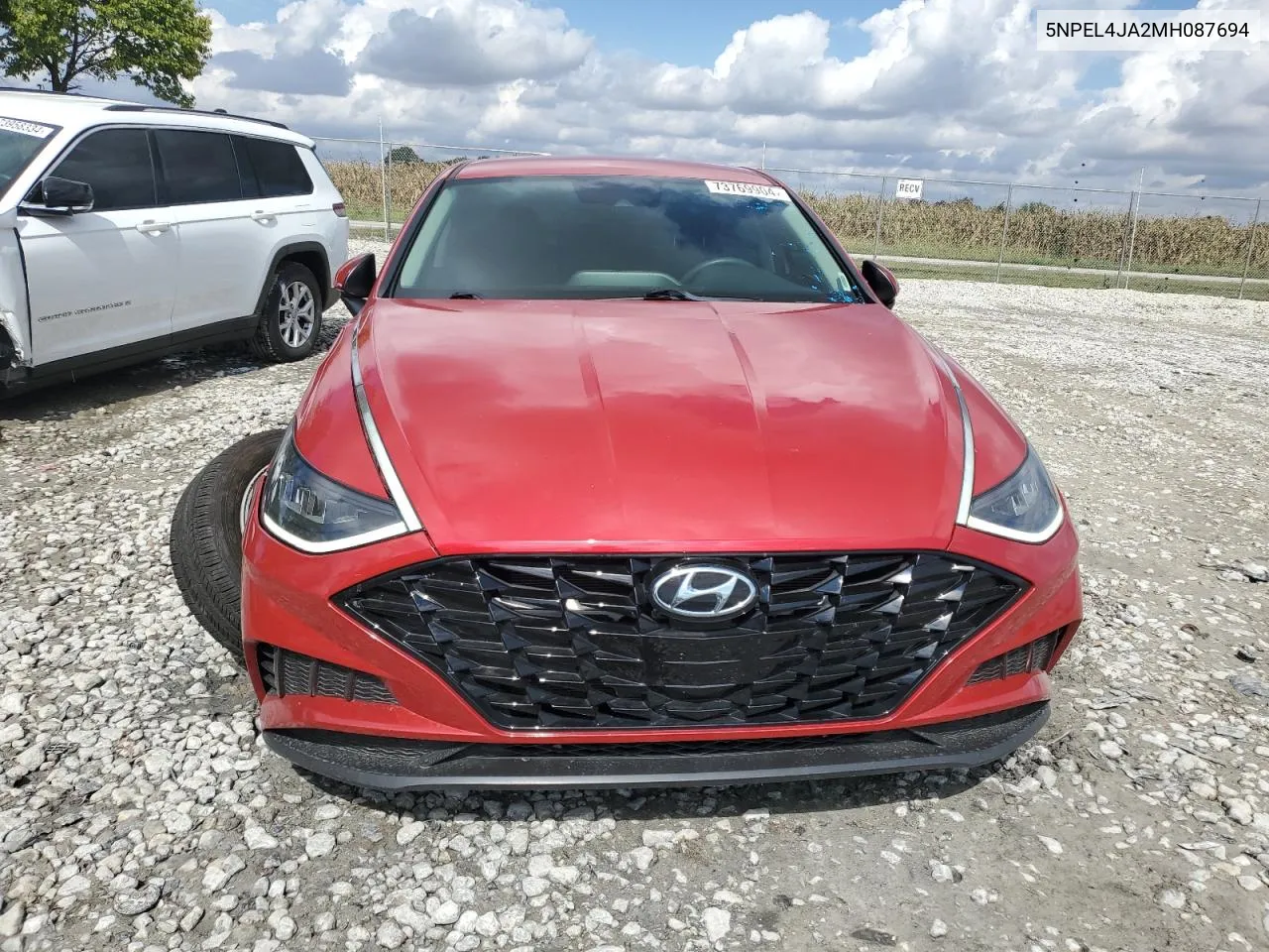 2021 Hyundai Sonata Sel VIN: 5NPEL4JA2MH087694 Lot: 73769904