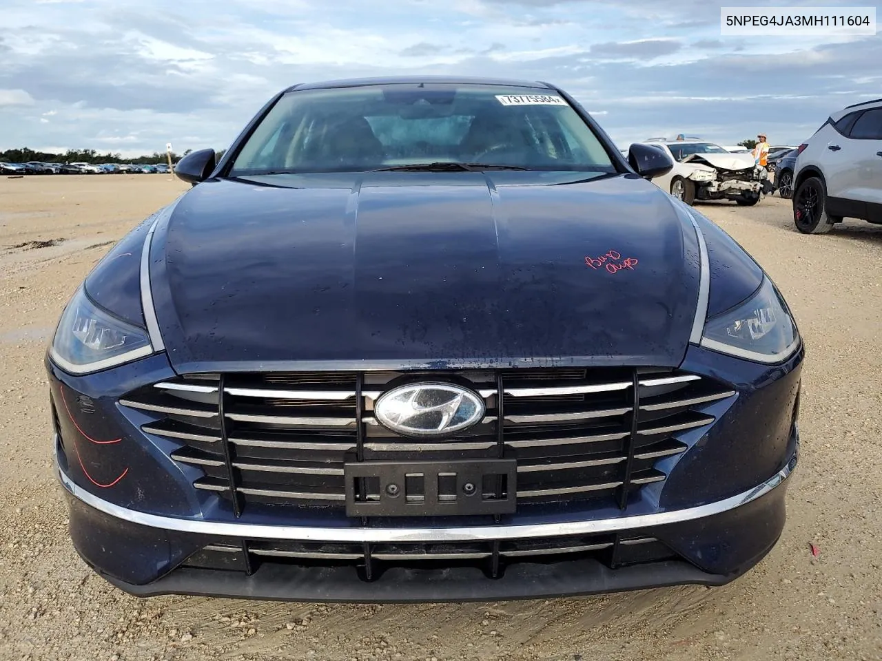 2021 Hyundai Sonata Se VIN: 5NPEG4JA3MH111604 Lot: 73775584