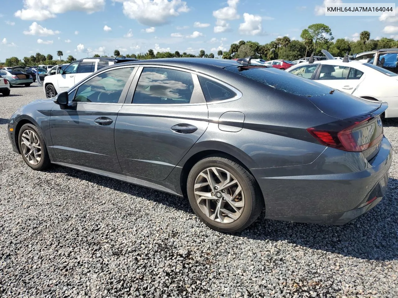 2021 Hyundai Sonata Sel VIN: KMHL64JA7MA164044 Lot: 73863074