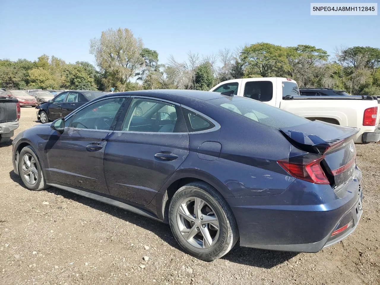 2021 Hyundai Sonata Se VIN: 5NPEG4JA8MH112845 Lot: 74101834