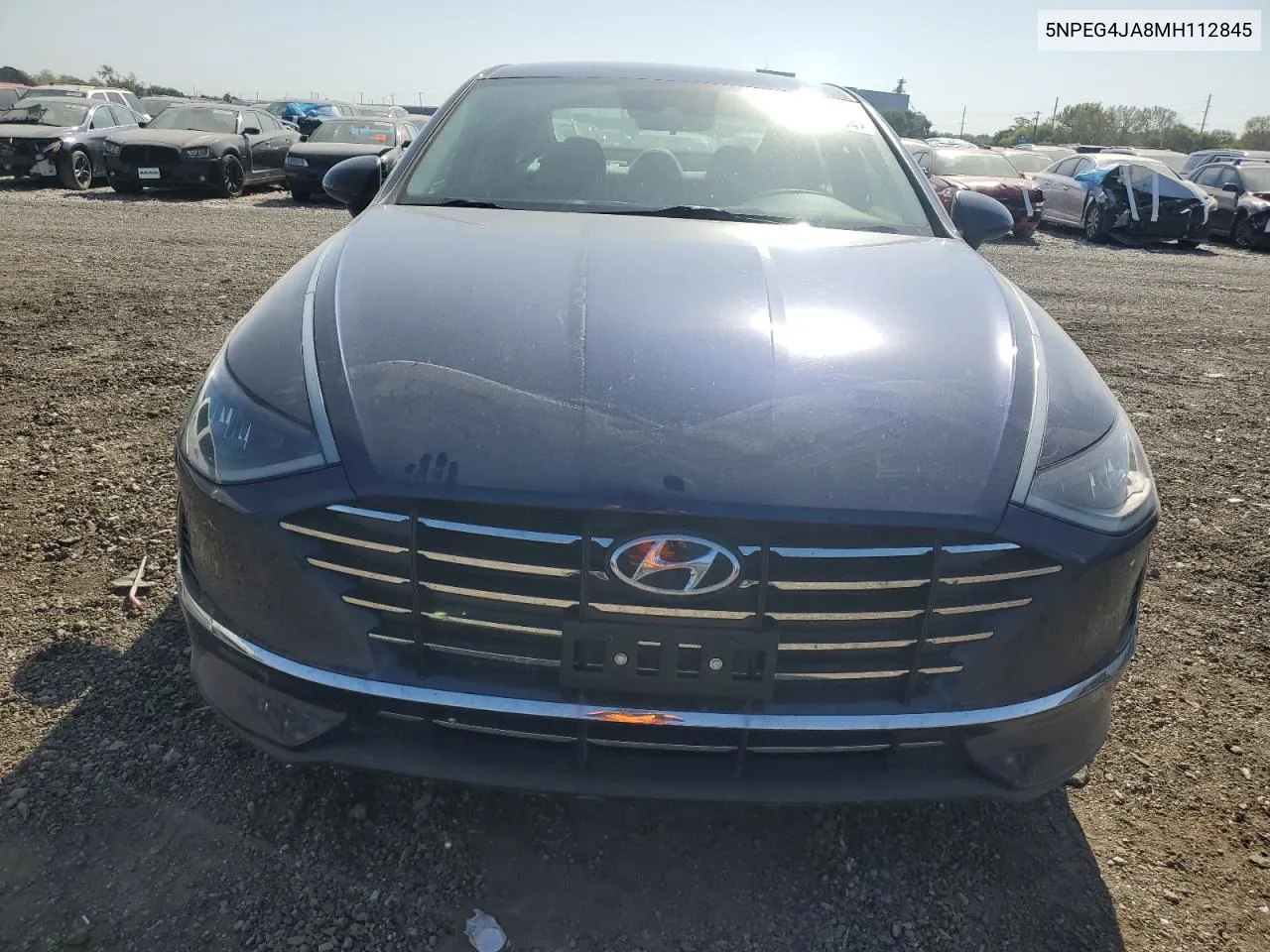 2021 Hyundai Sonata Se VIN: 5NPEG4JA8MH112845 Lot: 74101834