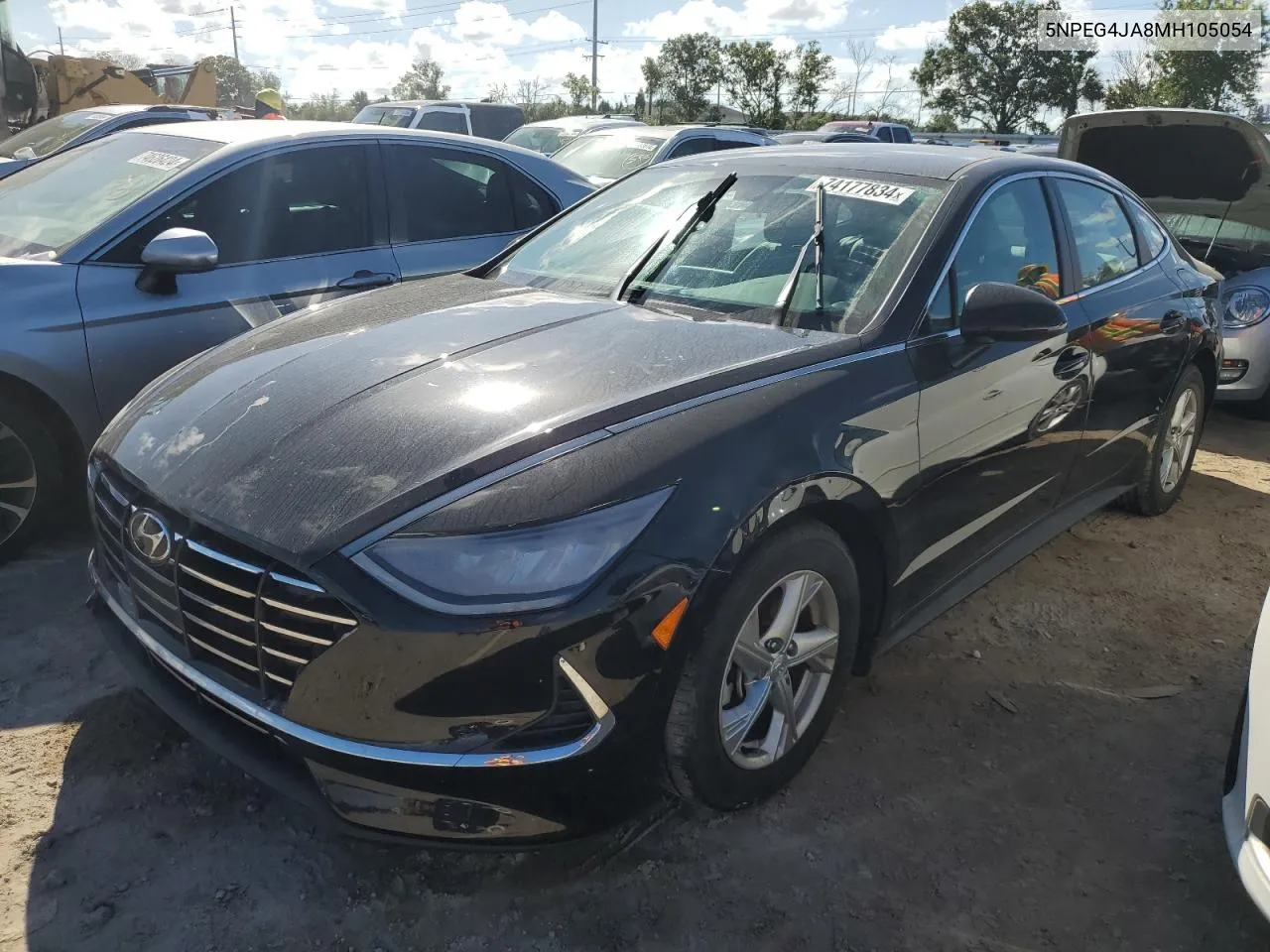 2021 Hyundai Sonata Se VIN: 5NPEG4JA8MH105054 Lot: 74177834