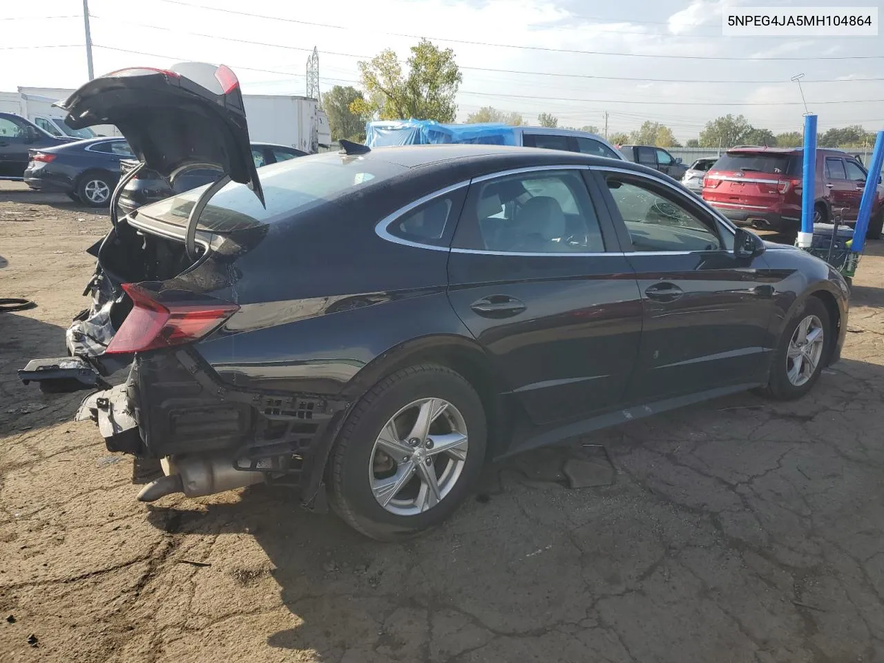 5NPEG4JA5MH104864 2021 Hyundai Sonata Se