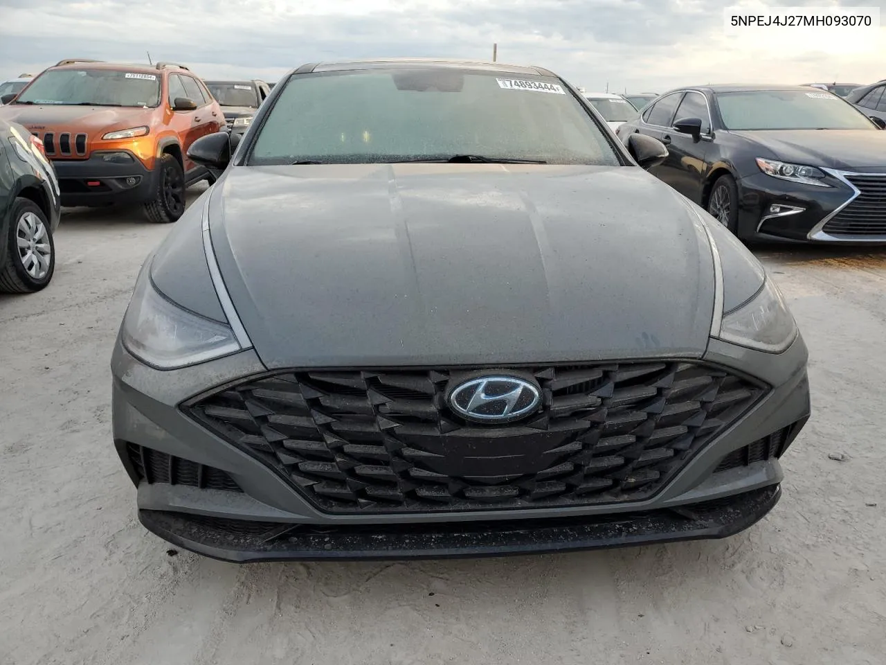 2021 Hyundai Sonata Sel Plus VIN: 5NPEJ4J27MH093070 Lot: 74893444