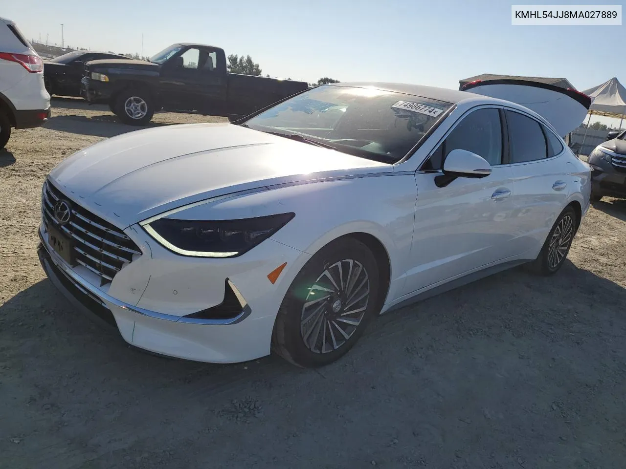 KMHL54JJ8MA027889 2021 Hyundai Sonata Hybrid