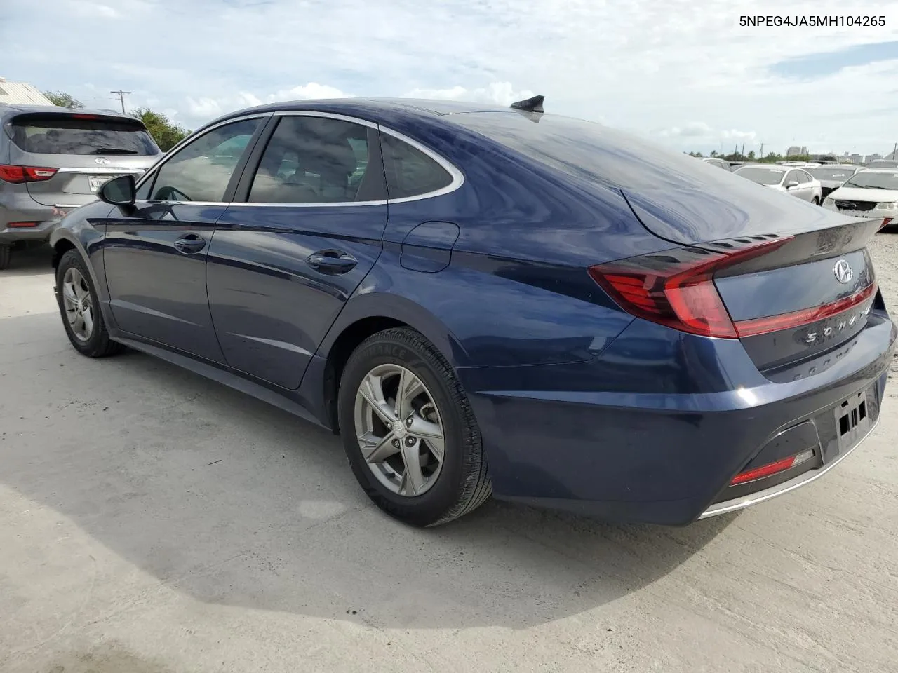 5NPEG4JA5MH104265 2021 Hyundai Sonata Se