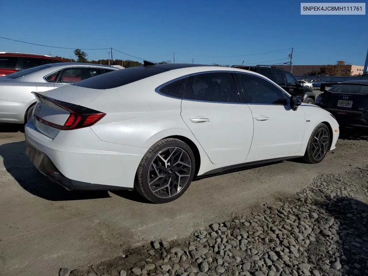 5NPEK4JC8MH111761 2021 Hyundai Sonata N Line