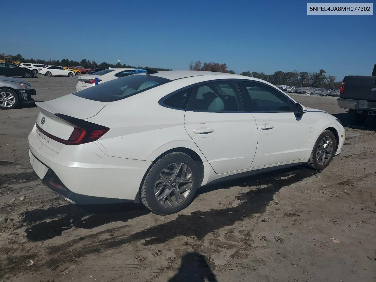 2021 Hyundai Sonata Sel VIN: 5NPEL4JA8MH077302 Lot: 75751614