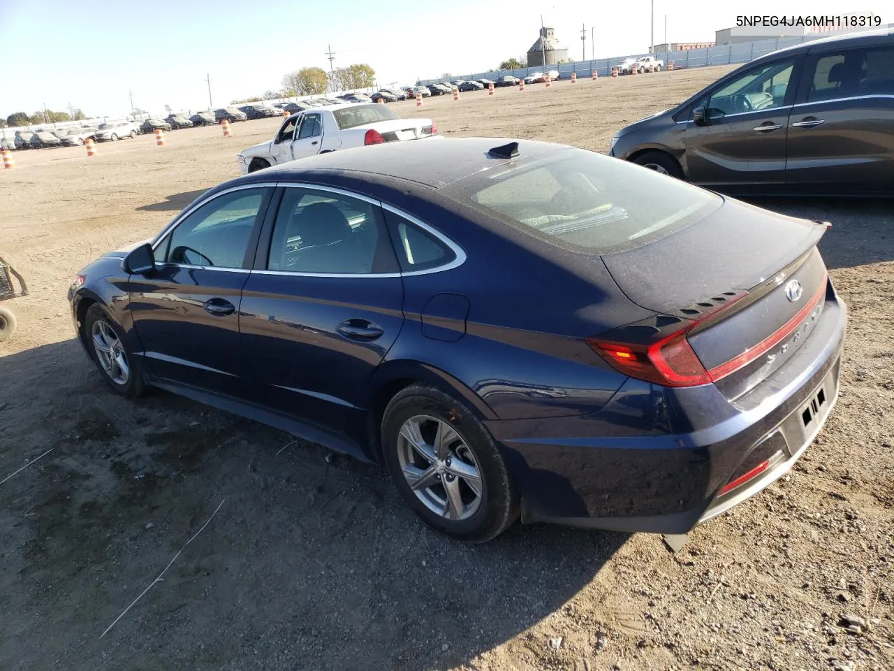 5NPEG4JA6MH118319 2021 Hyundai Sonata Se