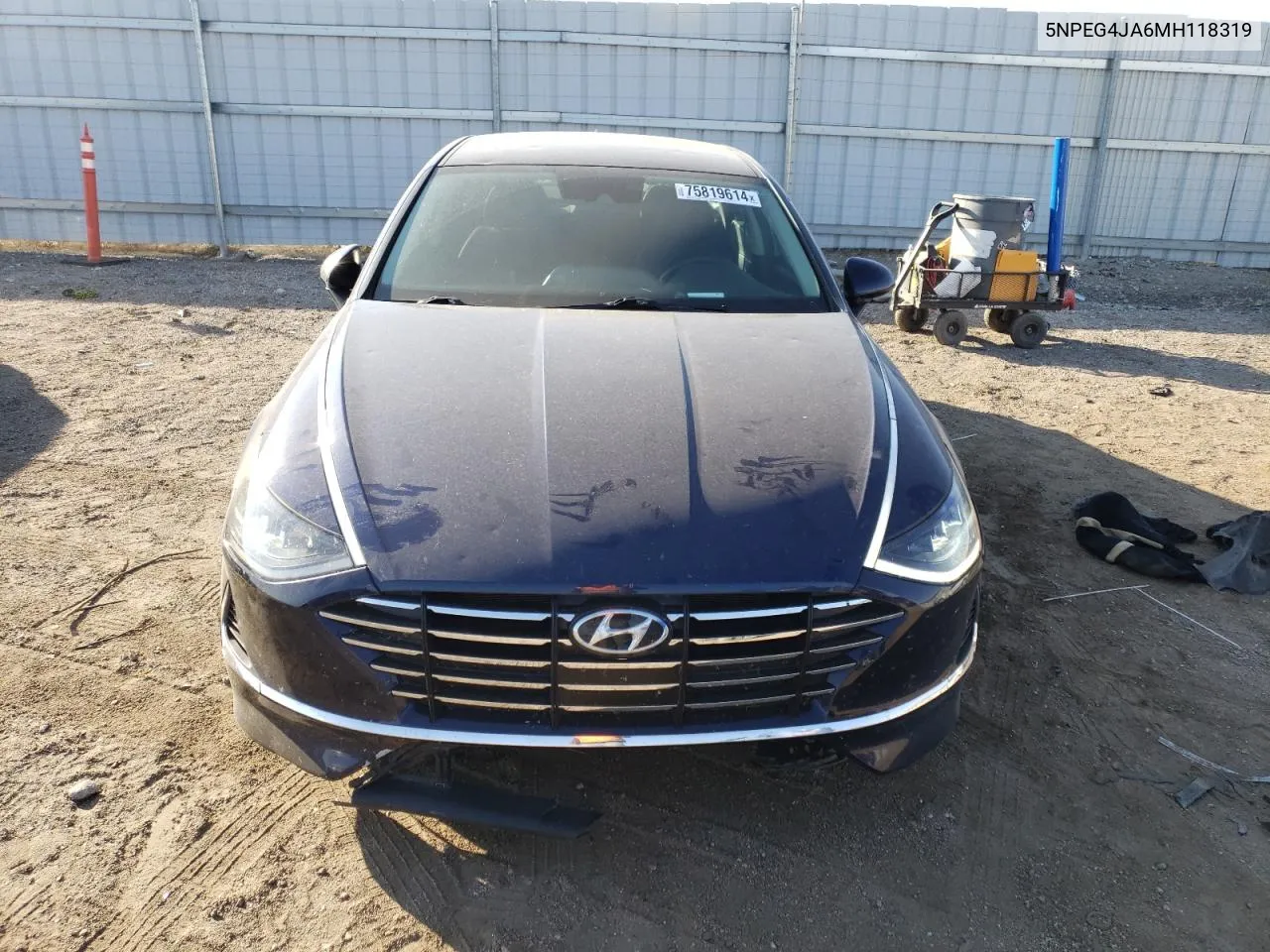 2021 Hyundai Sonata Se VIN: 5NPEG4JA6MH118319 Lot: 75819614