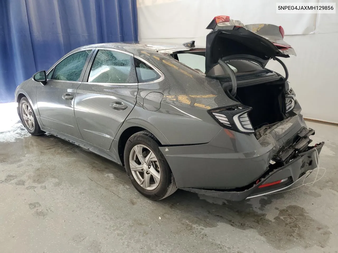 2021 Hyundai Sonata Se VIN: 5NPEG4JAXMH129856 Lot: 75837554