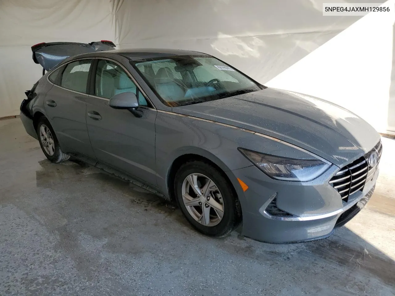 2021 Hyundai Sonata Se VIN: 5NPEG4JAXMH129856 Lot: 75837554