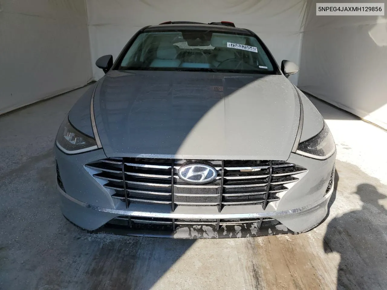 2021 Hyundai Sonata Se VIN: 5NPEG4JAXMH129856 Lot: 75837554