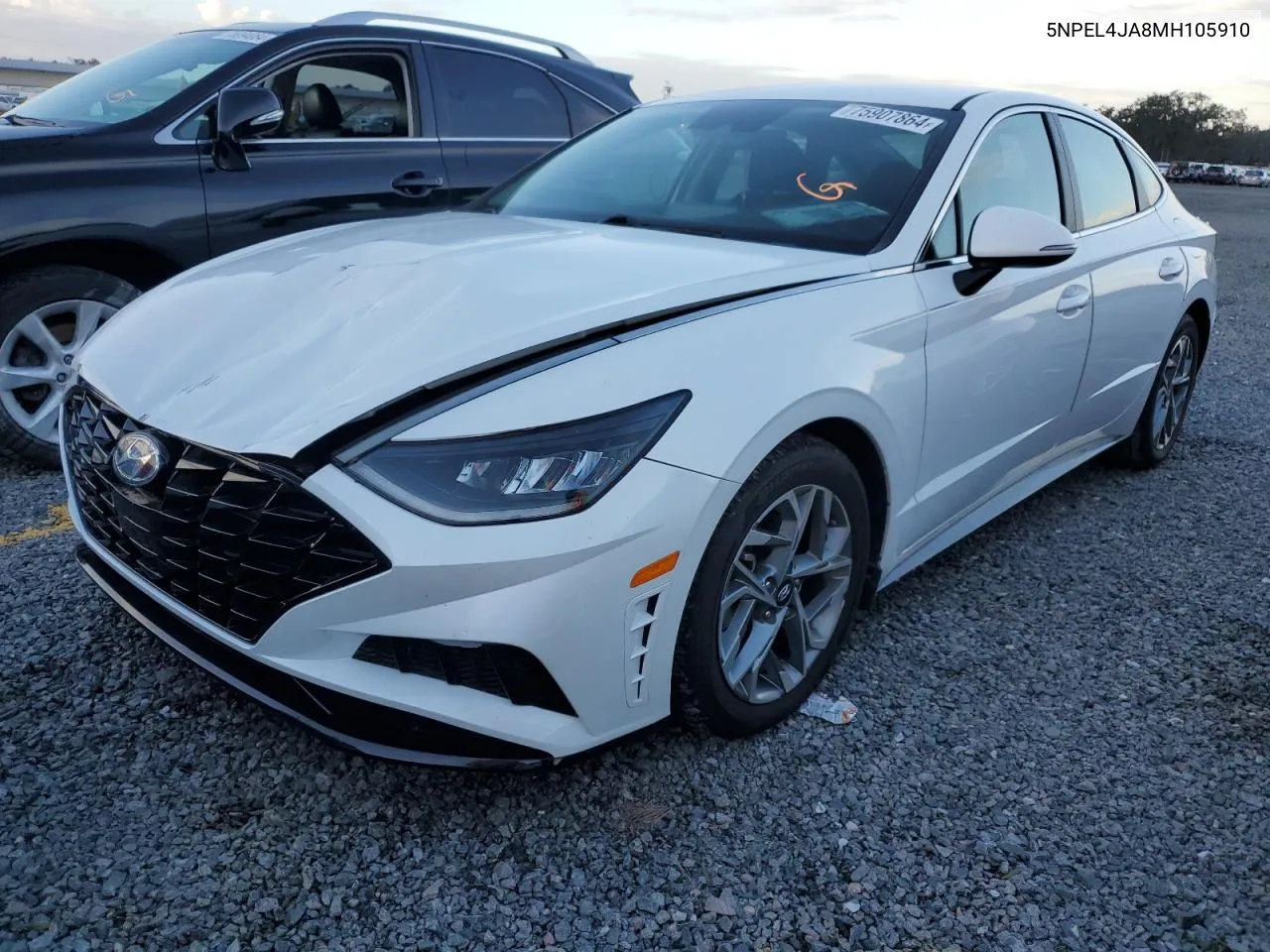 2021 Hyundai Sonata Sel VIN: 5NPEL4JA8MH105910 Lot: 75907864