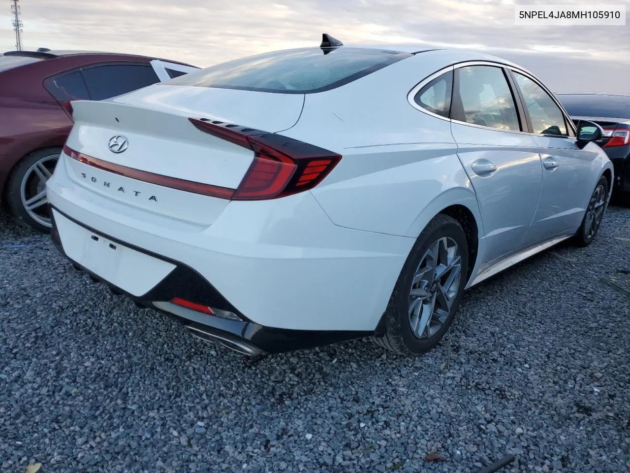 2021 Hyundai Sonata Sel VIN: 5NPEL4JA8MH105910 Lot: 75907864